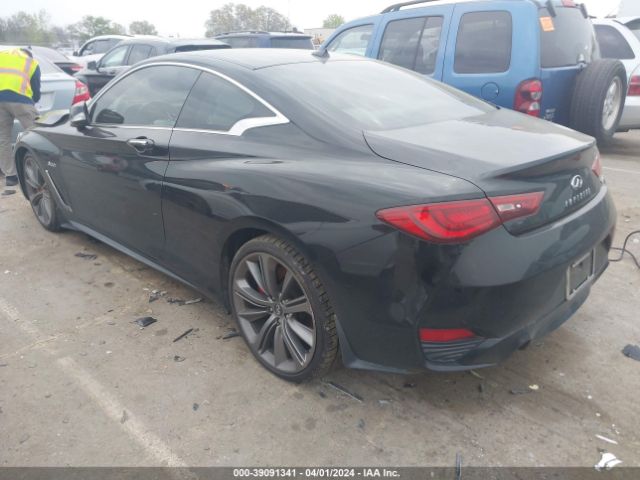 JN1FV7EK0JM530996 Infiniti Q60 3.0t Red Sport 400