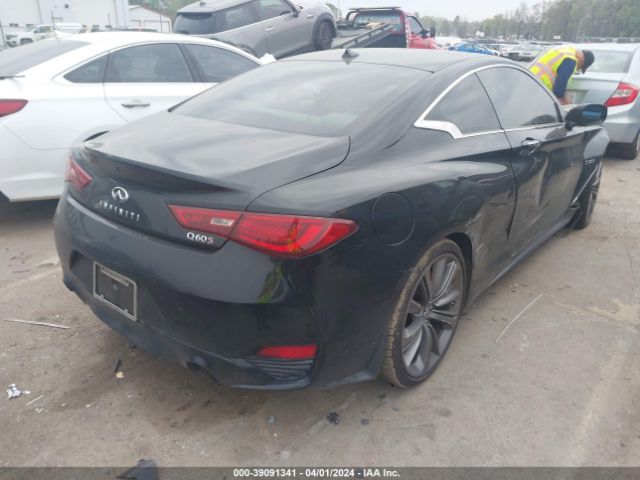 JN1FV7EK0JM530996 Infiniti Q60 3.0t Red Sport 400