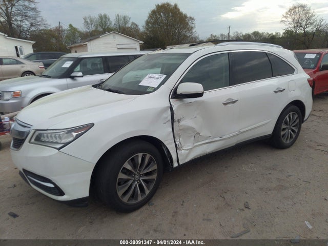 Acura Mdx Technology Package 2014 5FRYD4H44EB003108 Image 2