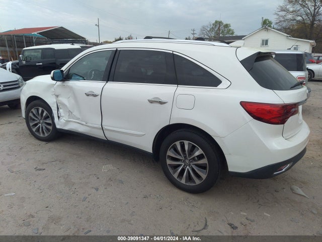 Acura Mdx Technology Package 2014 5FRYD4H44EB003108 Image 3