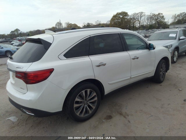 Acura Mdx Technology Package 2014 5FRYD4H44EB003108 Image 4
