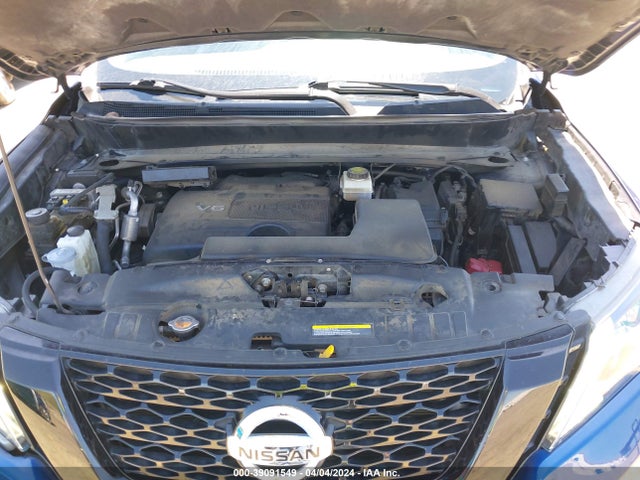 Nissan Pathfinder Sv 2019 5N1DR2MM0KC630985 Image 10