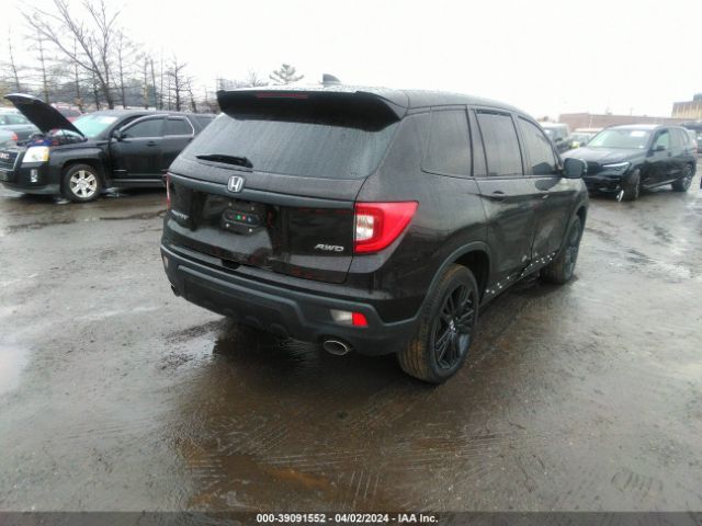5FNYF8H54MB025619 Honda Passport Awd Ex-l