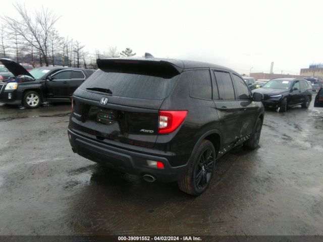 5FNYF8H54MB025619 Honda Passport Awd Ex-l