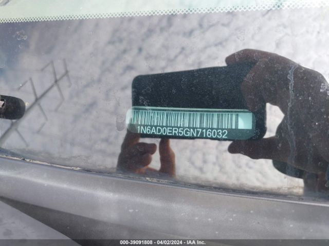 1N6AD0ER5GN716032 Nissan Frontier Sv