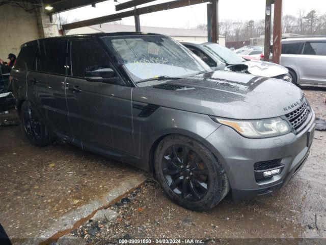 Продаж на аукціоні авто 2016 Land Rover Range Rover Sport 3.0l V6 Supercharged Hse, vin: SALWR2PF0GA117080, номер лоту: 39091850