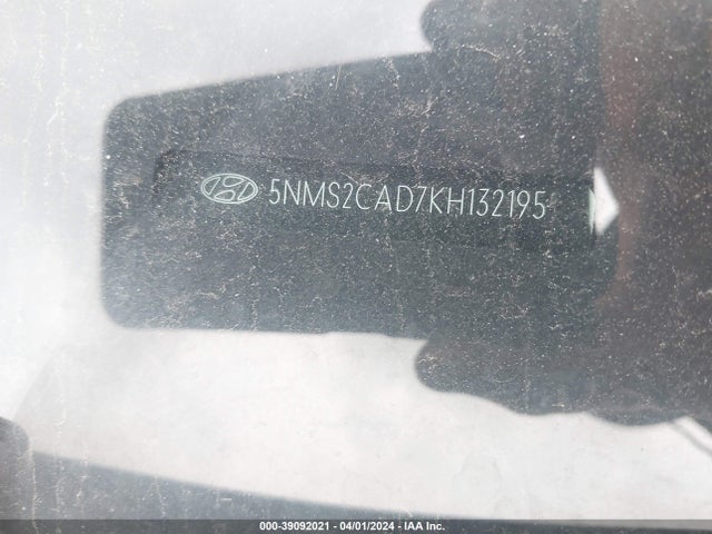 Hyundai Santa Fe Se 2019 5NMS2CAD7KH132195 Image 9