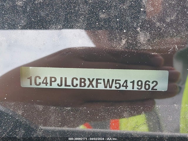 Jeep Cherokee Latitude 2015 1C4PJLCBXFW541962 Image 9