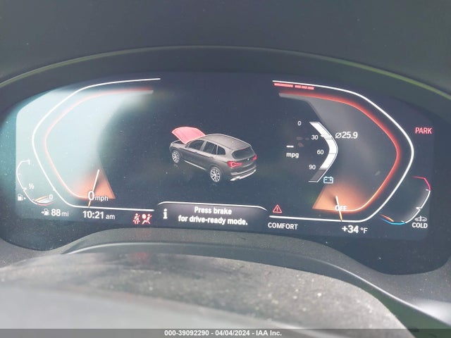 BMW X3 Xdrive30i 2023 5UX53DP05P9R05221 Image 7
