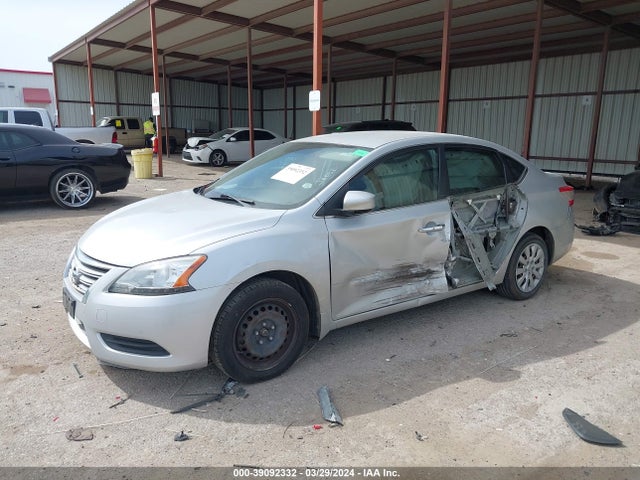 Nissan SENTRA S 2014 3N1AB7AP6EY227602 Image 2