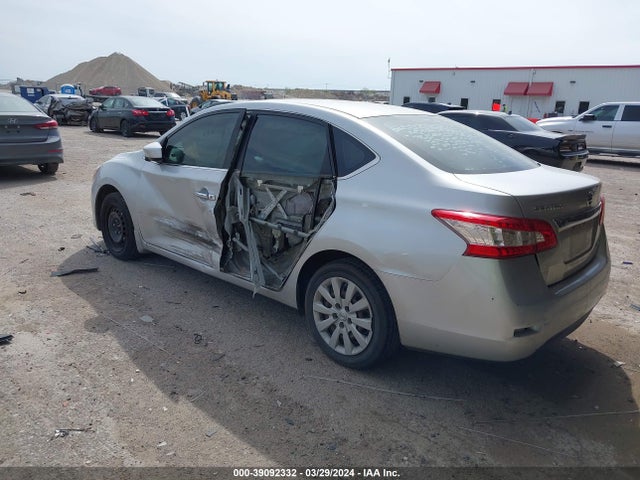 Nissan SENTRA S 2014 3N1AB7AP6EY227602 Image 3