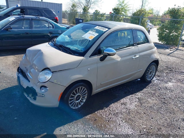 2012 FIAT 500C 3C3CFFER1CT120018 Photo 1