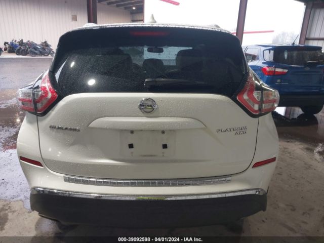 5N1AZ2MH3HN138230 Nissan Murano Platinum