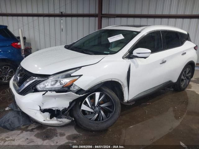 5N1AZ2MH3HN138230 Nissan Murano Platinum