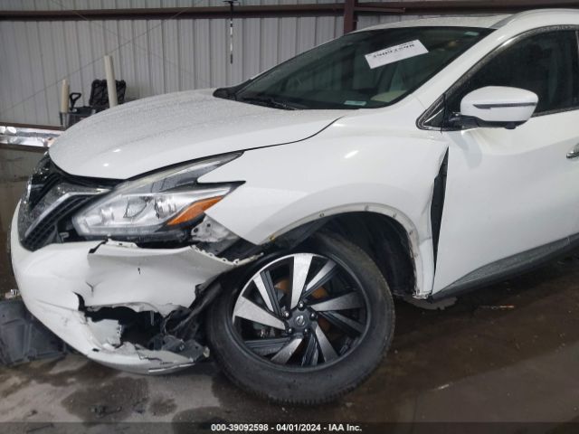 5N1AZ2MH3HN138230 Nissan Murano Platinum