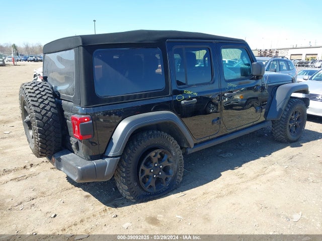 1C4HJXDG6NW245518 Jeep Wrangler Unlimited Willys 4x4