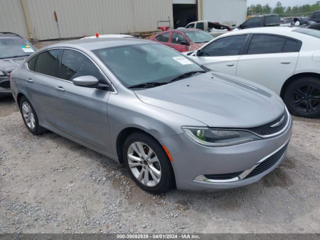 2016 Chrysler 200 Limited მანქანა იყიდება აუქციონზე, vin: 1C3CCCAB2GN159738, აუქციონის ნომერი: 39092939