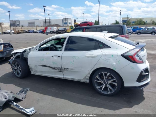 SHHFK7H48MU400463 Honda Civic Sport