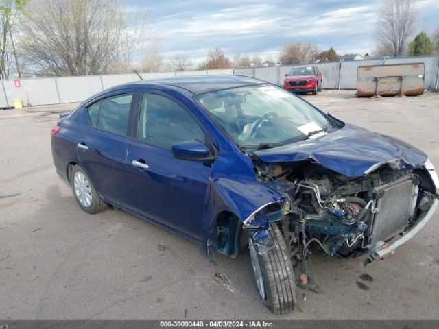 Auction sale of the 2019 Nissan Versa 1.6 Sv, vin: 3N1CN7AP7KL822774, lot number: 39093448