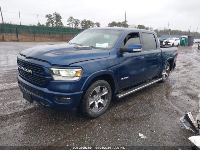 1C6SRFJT6NN345657 RAM 1500 Laramie  4x4 5'7 Box