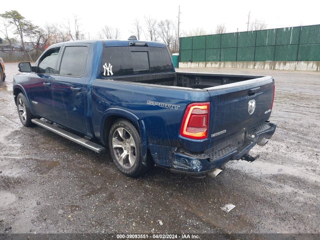 1C6SRFJT6NN345657 RAM 1500 Laramie  4x4 5'7 Box