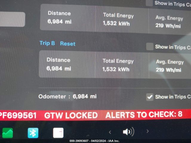 5YJ3E1EA1PF699561 Tesla Model 3 Rear-wheel Drive