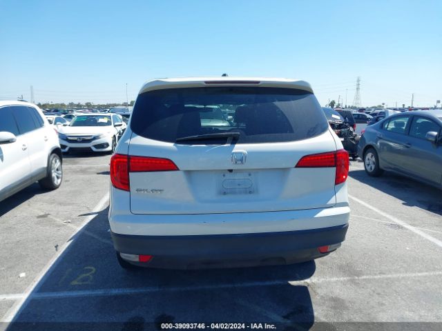 5FNYF5H51GB047144 Honda Pilot Ex-l