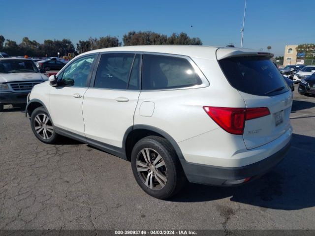 5FNYF5H51GB047144 Honda Pilot Ex-l