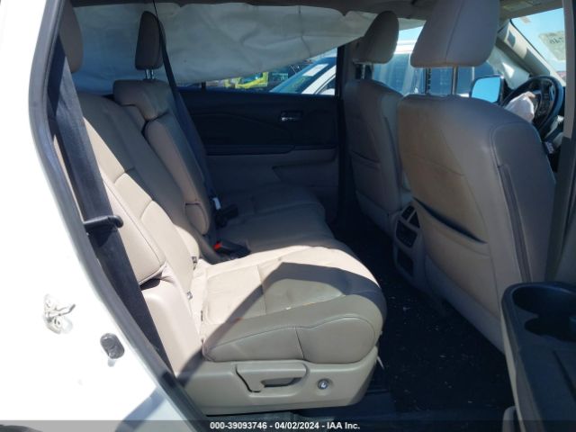 5FNYF5H51GB047144 Honda Pilot Ex-l