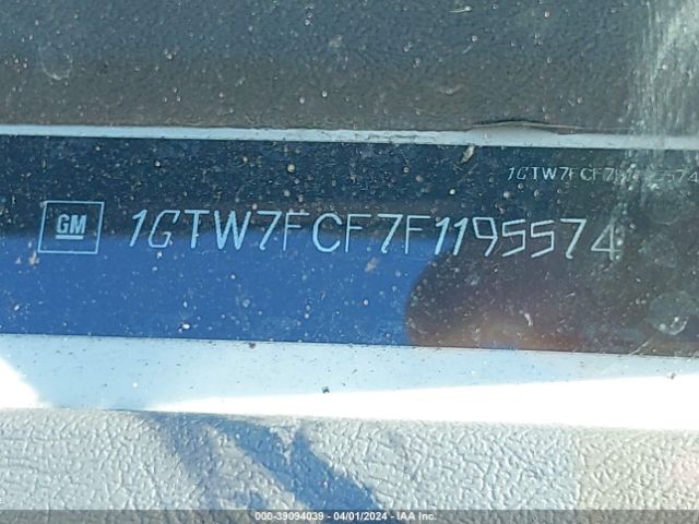 1GTW7FCF7F1195574 GMC Savana 2500 Work Van
