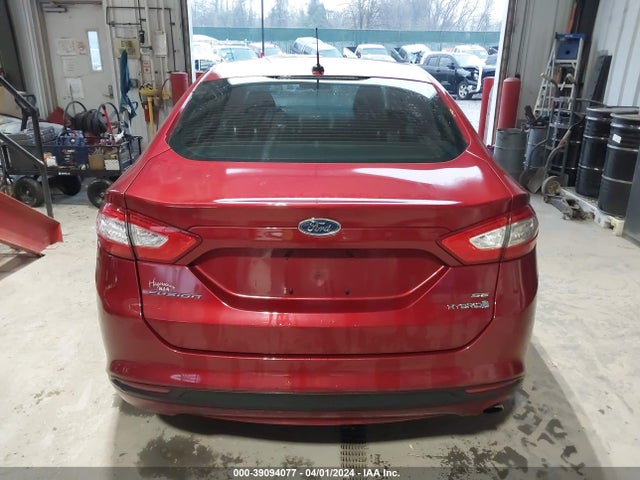 Ford Fusion Se Hybrid 2014 3FA6P0LU3ER387533 Image 16