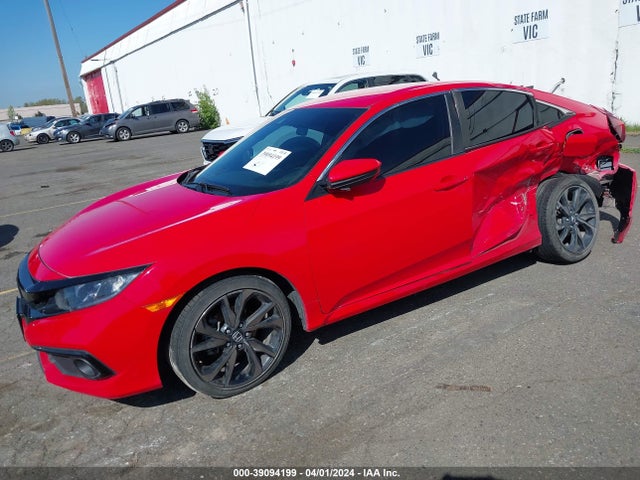 Honda Civic Sport 2020 2HGFC2F84LH589498 Image 2