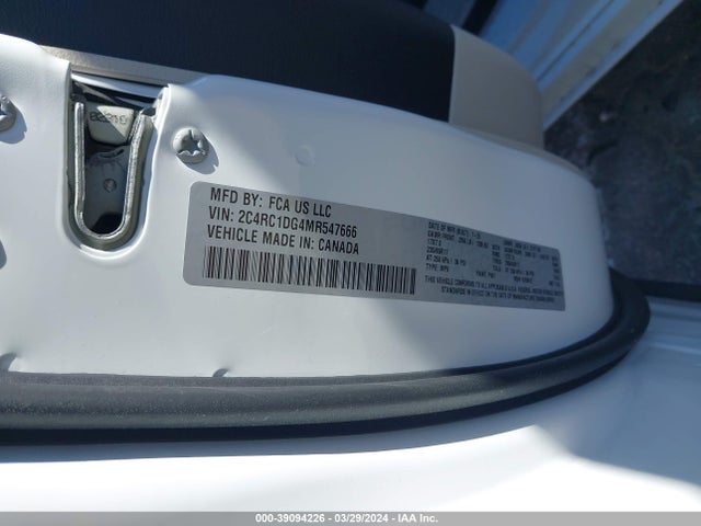 Chrysler Voyager Lxi 2021 2C4RC1DG4MR547666 Image 9