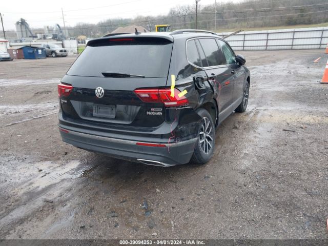 3VV2B7AX3MM058681 Volkswagen Tiguan 2.0t Se/2.0t Se R-line Black/2.0t Sel
