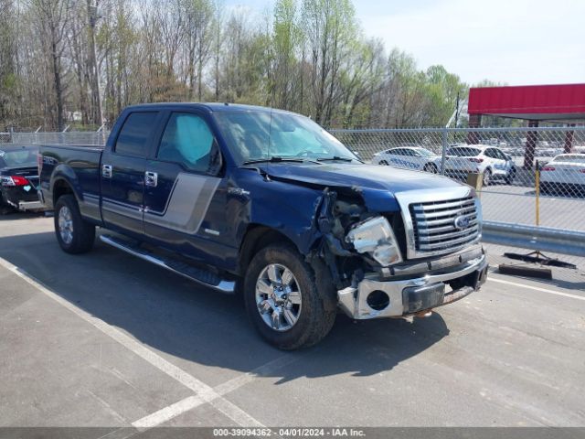 Auction sale of the 2012 Ford F-150 Xlt, vin: 1FTFW1ET0CFB42030, lot number: 39094362