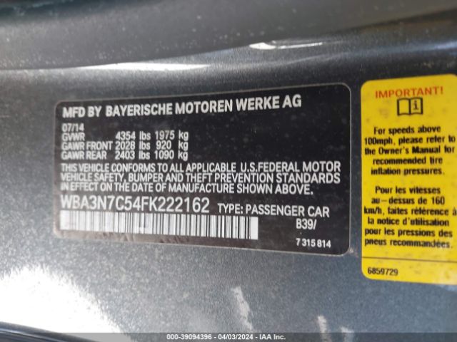 WBA3N7C54FK222162 BMW 428i