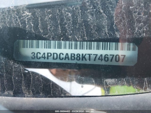 3C4PDCAB8KT746707 Dodge Journey Se Value Package