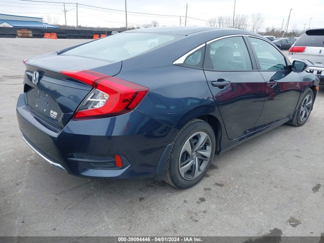 Honda Civic Lx 2020 2HGFC2F66LH551222 Image 4