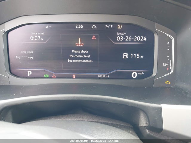 1V2HE2CA6NC207954 Volkswagen Atlas Cross Sport 3.6l V6 Se W/technology