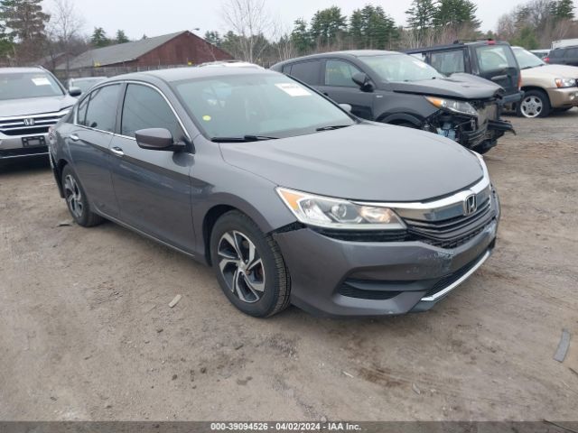 Auction sale of the 2016 Honda Accord Lx, vin: 1HGCR2F39GA167690, lot number: 39094526