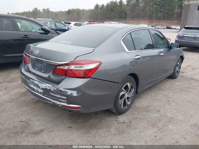 Honda ACCORD LX 2016 1HGCR2F39GA167690 Image 4