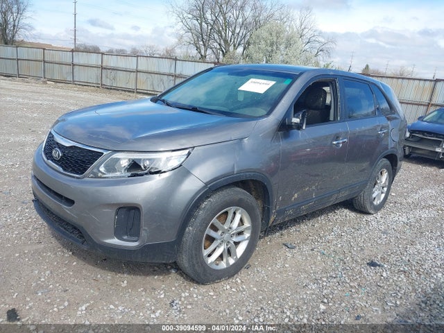 KIA SORENTO LX 2014 5XYKT3A65EG506803 Image 2