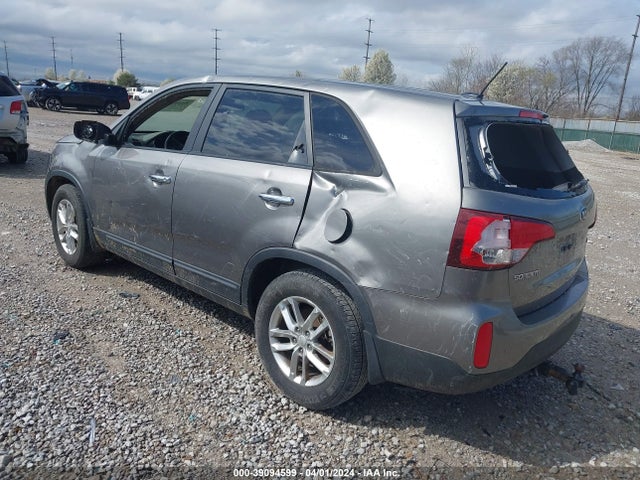 KIA SORENTO LX 2014 5XYKT3A65EG506803 Image 3