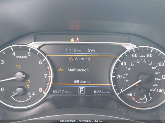1N4BL4DVXMN306246 Nissan Altima Sv Fwd
