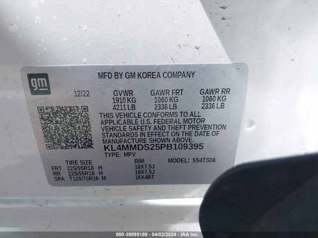 Buick Encore Gx Select Fwd 2023 KL4MMDS25PB109395 Image 9