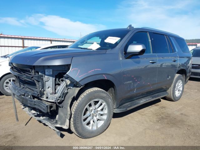 1GNSKNKDXMR364340 Chevrolet Tahoe 4wd Lt