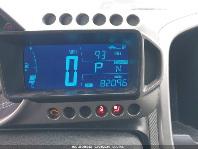 Chevrolet Sonic Lt Auto 2014 1G1JC6SB5E4134069 Image 7