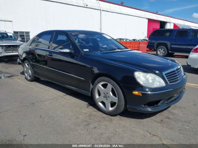 Auction sale of the 2004 Mercedes-benz S 500, vin: WDBNG75J14A395204, lot number: 39095397