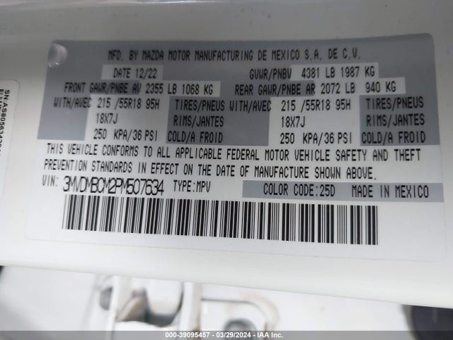 Mazda Cx-30 2.5 S Preferred 2023 3MVDMBCM2PM507634 Image 9