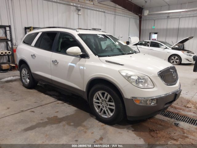 2012 Buick Enclave Convenience მანქანა იყიდება აუქციონზე, vin: 5GAKRBED1CJ383243, აუქციონის ნომერი: 39095758